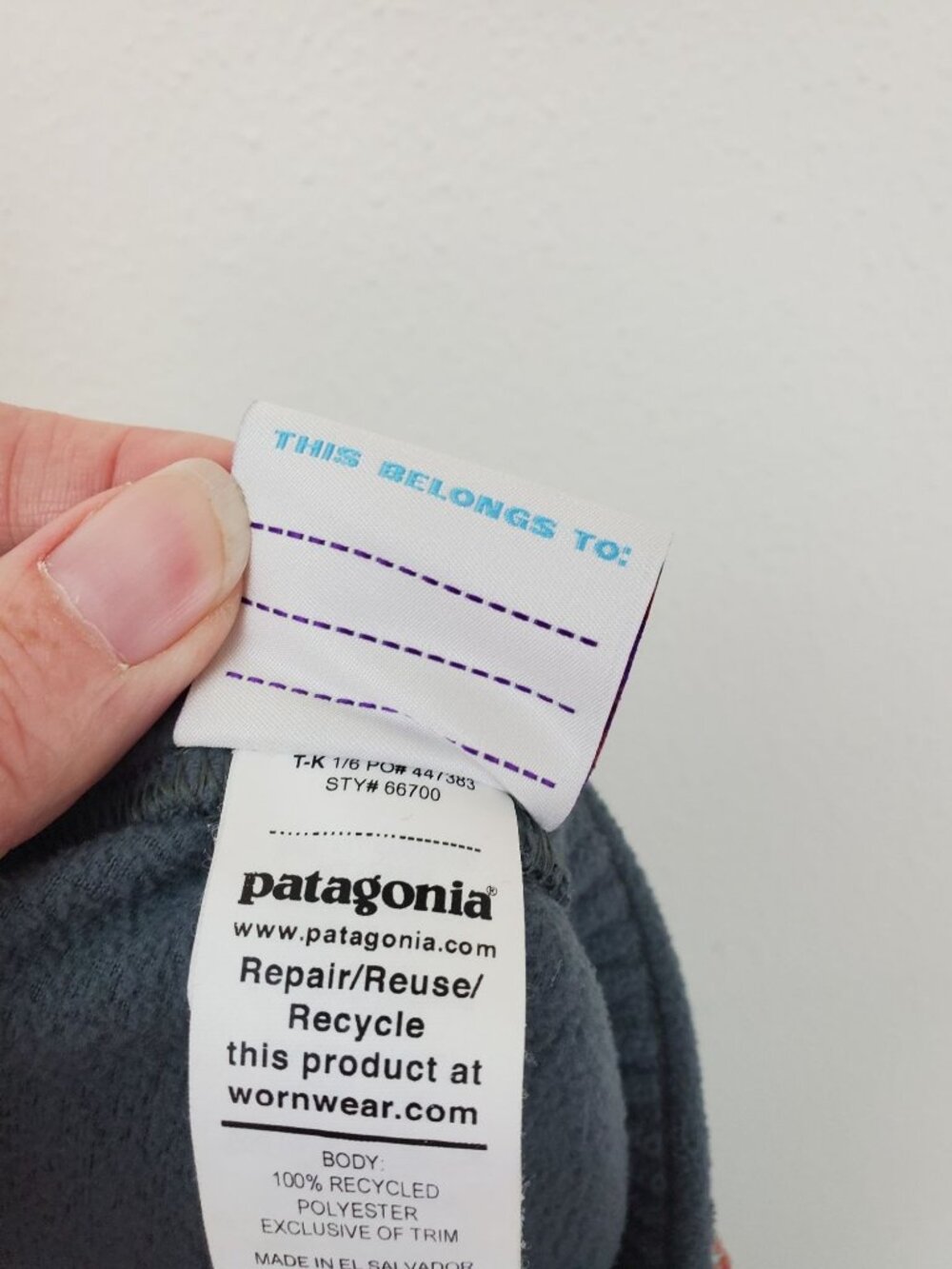 Patagonia Kids Micro D Joggers in Sage - Picture 12 of 14